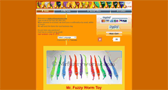 Desktop Screenshot of mrfuzzyworms.com